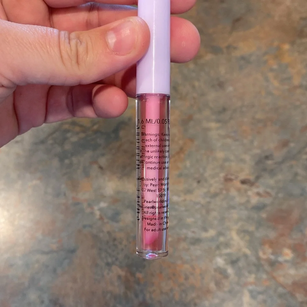 Smoke & Mirrors Lip Oil - Shimmering Pink NIP